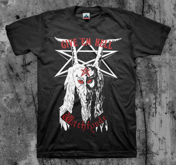 WITCHFYNDE_Give_Em_Hell_T_shirt_Front_in_Australia_Global_Disrupt_Records